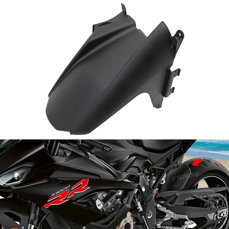 

Wheel Mudguard Extender Extension Splash Guard Rear Fender For BMW S1000RR S1000R M1000R M1000RR S1000 R 2019-2025 2024 2023