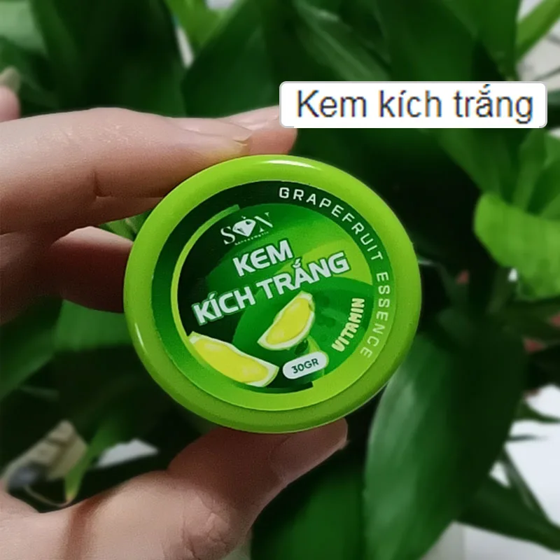 Kem kích trăng 30g Kích trắng, chống nắng, giữ ẩm, làm mờ vết thâm nám, Dưỡng trắng mịn da tự nhiên