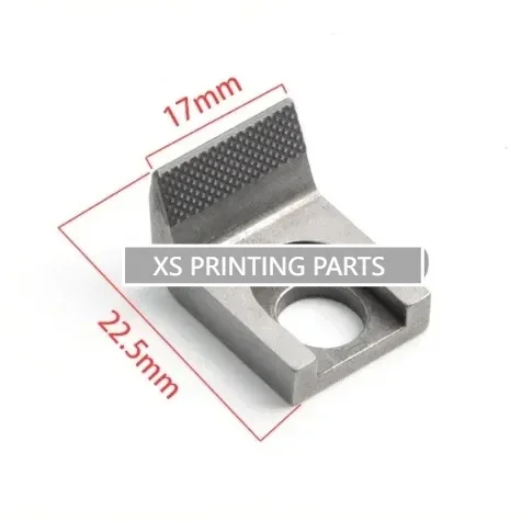 10 Pcs Komori Gripper Pad Offset Printing Machine Parts Size 22.5x17mm