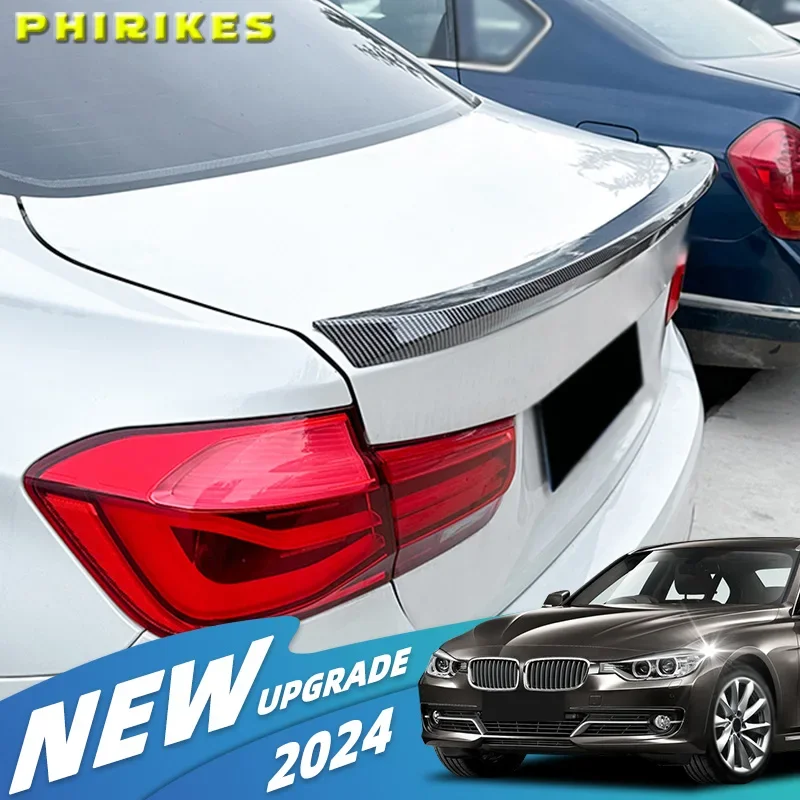

For BMW 3 series F30 2013-2019 318i 320i 325i CSL Car Rear Roof Side Spoiler Wing ABS Tail Tuning Trunk Lip Exterior Body Kit