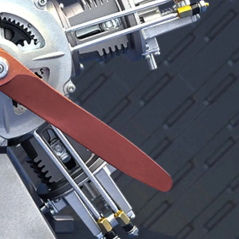 

Модель TECHING: Демонстрационный радиальный двигатель, 5-цилиндровый, электрический, металлический, для сборки, детали для конструкторов, игрушки