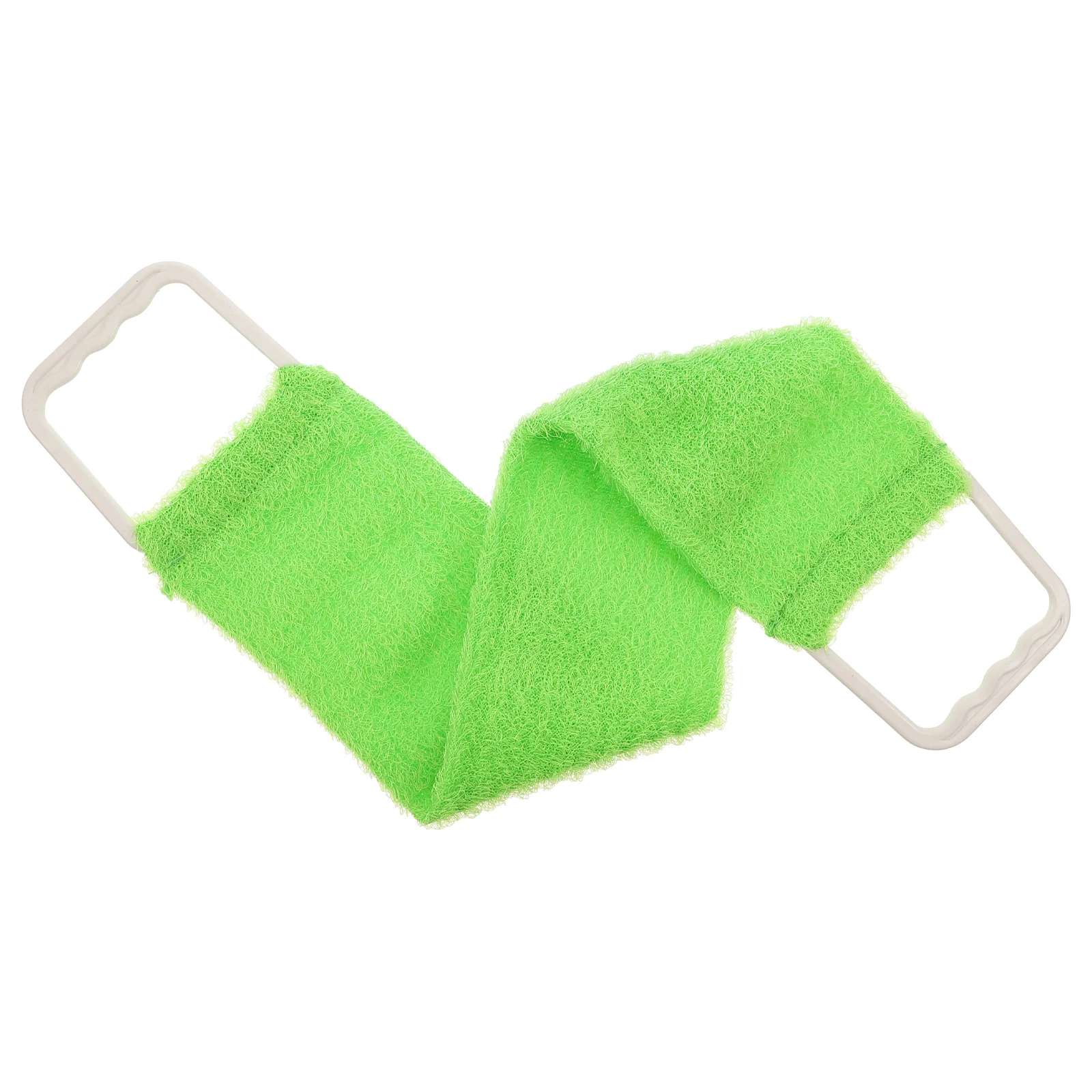 Color Natural Bath Scrubber: Shower Strap Blue Rub Towel Double Sided Strength Exfoliate Back Strip Back Belt Bath Washcloth