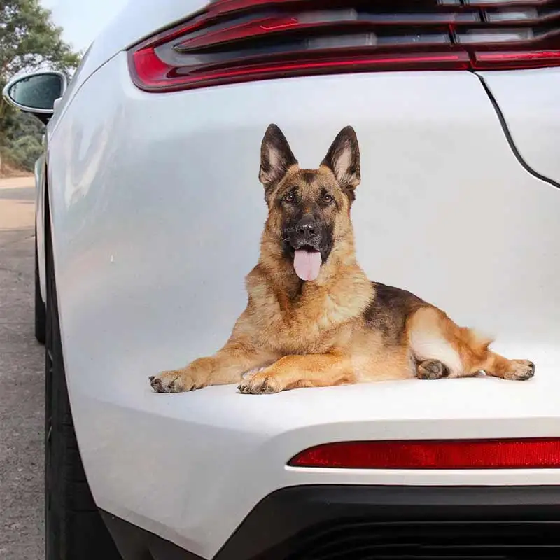

German Shepherd Dog Car Sticker Vinyl Decal Waterproof Rear Window Motorcycle Camper Bumper Truck Laptop Decoration SH840