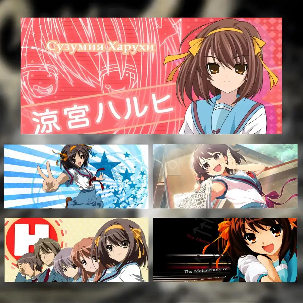 

XXL Big Cute Anime Gaming Desk Pad Brown Hair School Girl Star Graphic Mouse Mat Non Slip Rubber Base Stitched Edge Washable Pad
