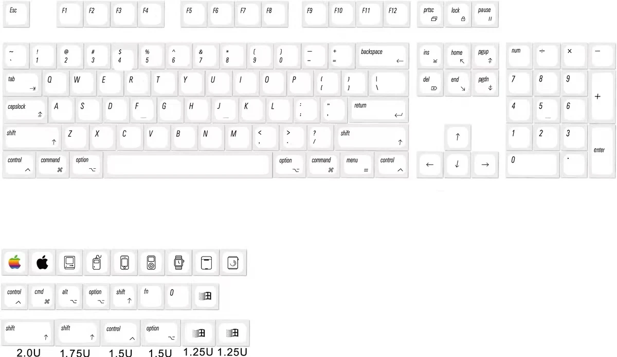 127 مفتاحًا فائقًا في أغطية مفاتيح منخفضة بعمود منخفض JWA الحد الأدنى للرياح PBT أغطية مفاتيح ميكانيكية مخصصة للمكتب