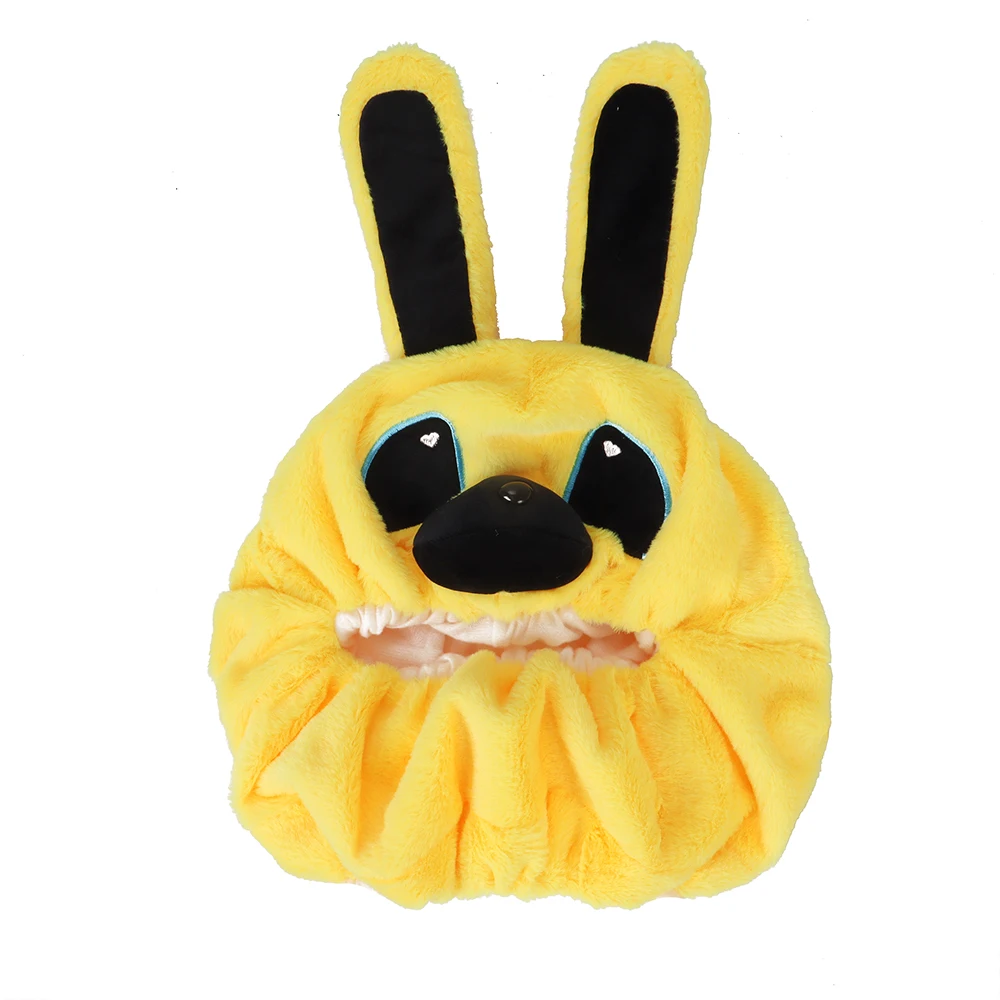 7 Colors Motorcycle Helmet Cover Cartoon Fluffy Plush Protection Headgear Covers For Full-face Cross-section Helmets Accessories