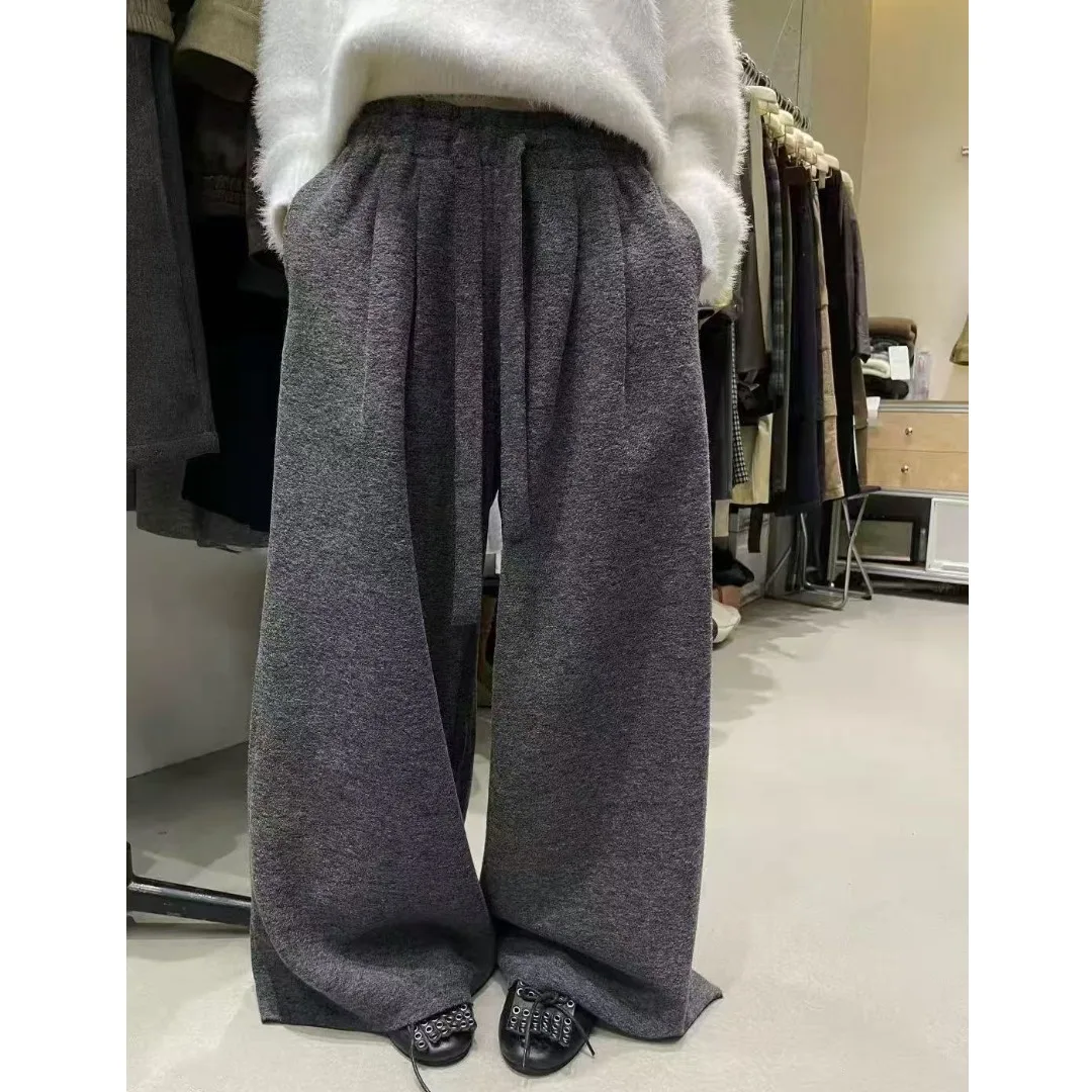 Faionable Thiened Camere سراويل تقليدية المرأة عالية الخصر سكين-بنطلون طويل الخريف الشتاء Ele تنوعا Sles #4
