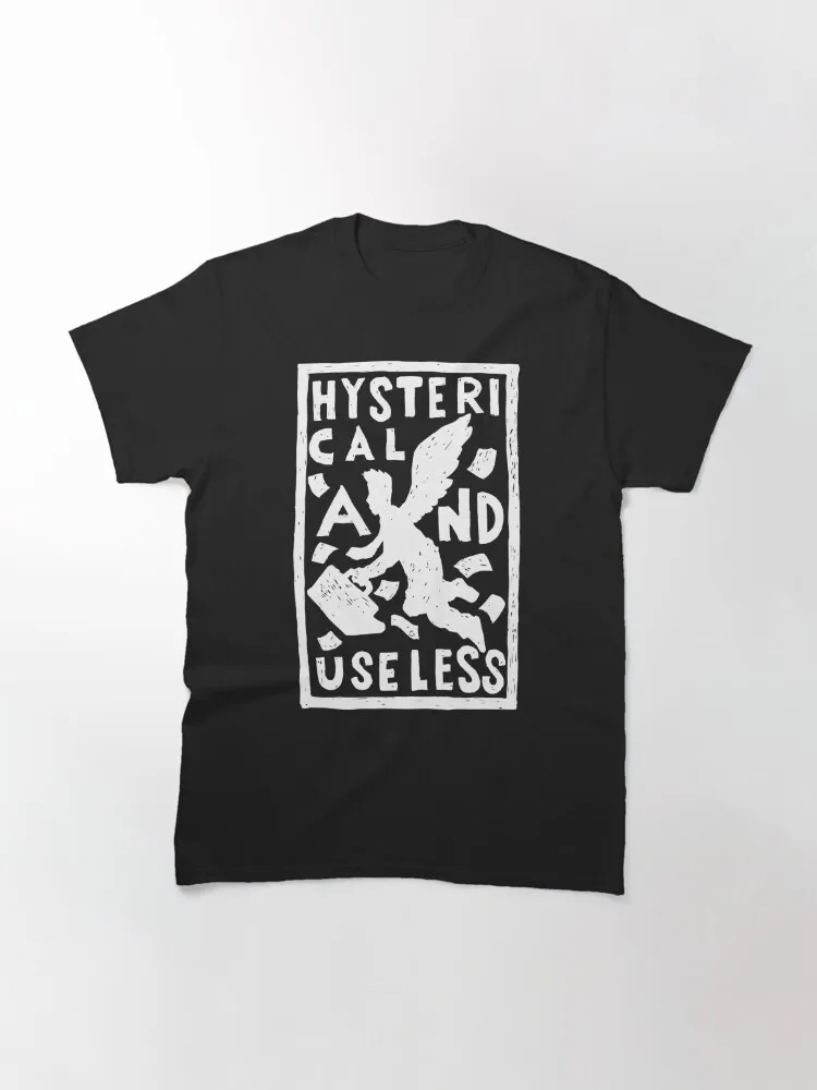 Hysterical And Useless - Let Down - Illustrated Lyrics - Inverted Classic T-Shirt Men Women Clothes Oversized Cotton Tees