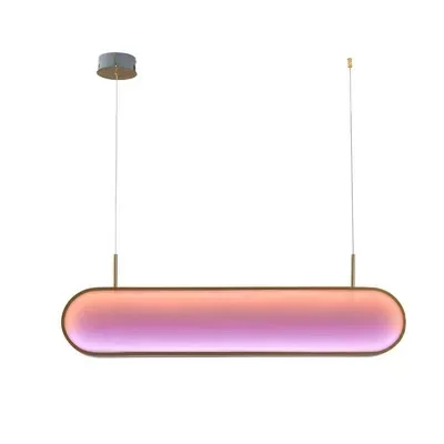 Modern Sunset Lamp LED Chandelier Indoor Decoration Sunset Light for Living Room Restaurant Bar Atmosphere Hanging Lamp Lighting