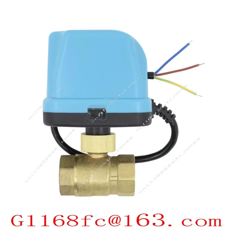 220V 110V 24V 12V 5v Three-wire Dual-control Two-way Electric Ball Valve
