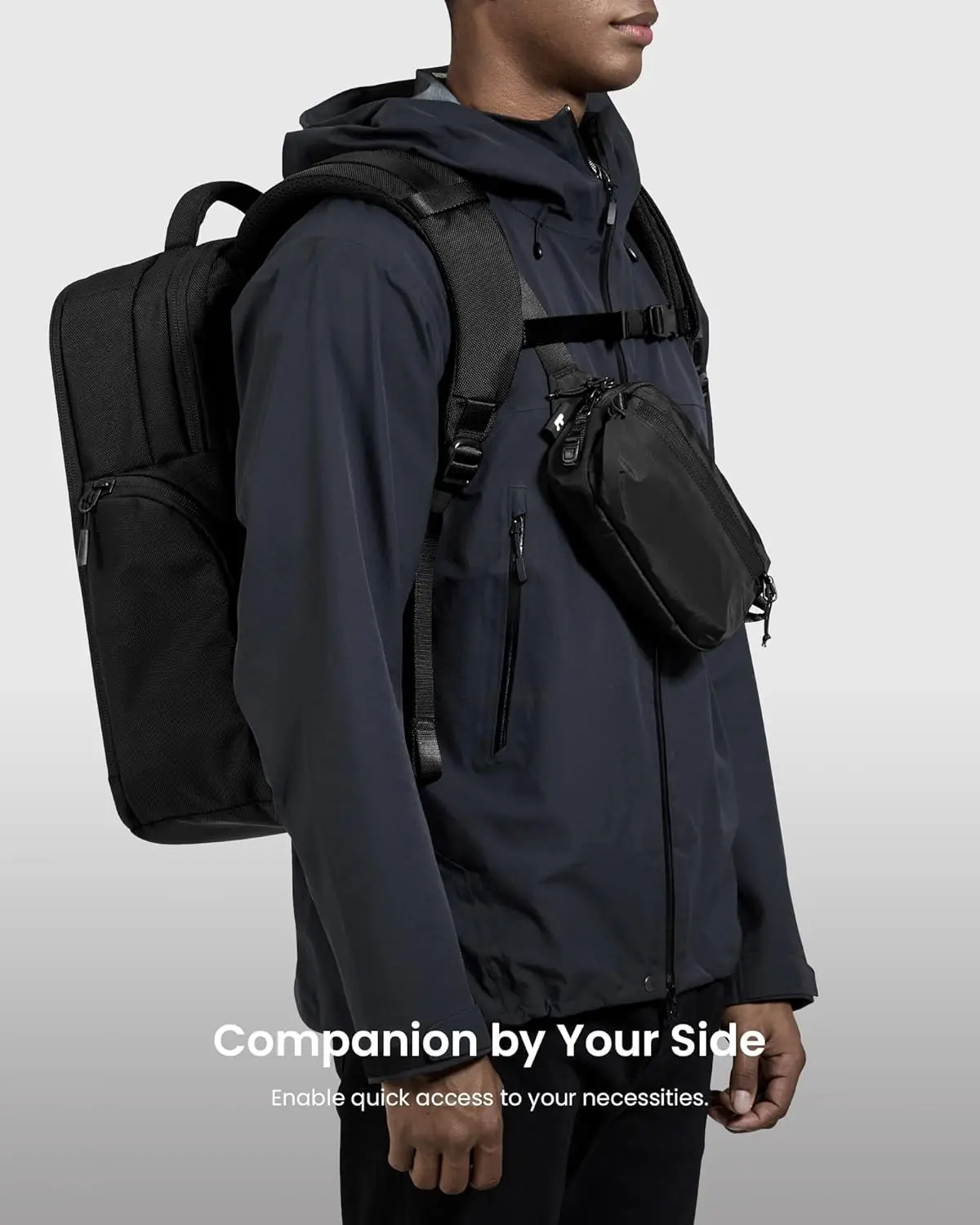 Sling Bag RFID Crossbody Sling Backpack, Travel Hiking Daypack Shoulder Chest Bag for Women Men, Casual Bag for Travel,Daily Use