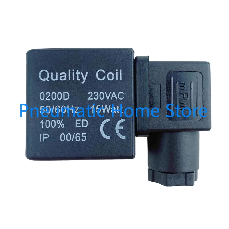 Air Compressor Drain Valve Solenoid Valve Coil AC230V 15W 20W Inner Diameter 13mm Height 41mm