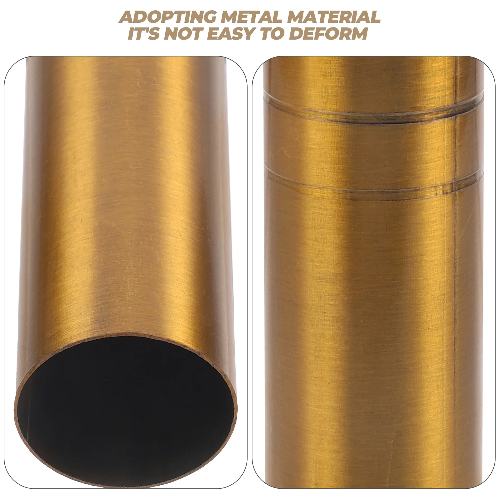 

6Pcs Iron Tube Sleeves Metal Chandelier Base Covers Light Socket Replacement Lighting Parts Sleeves