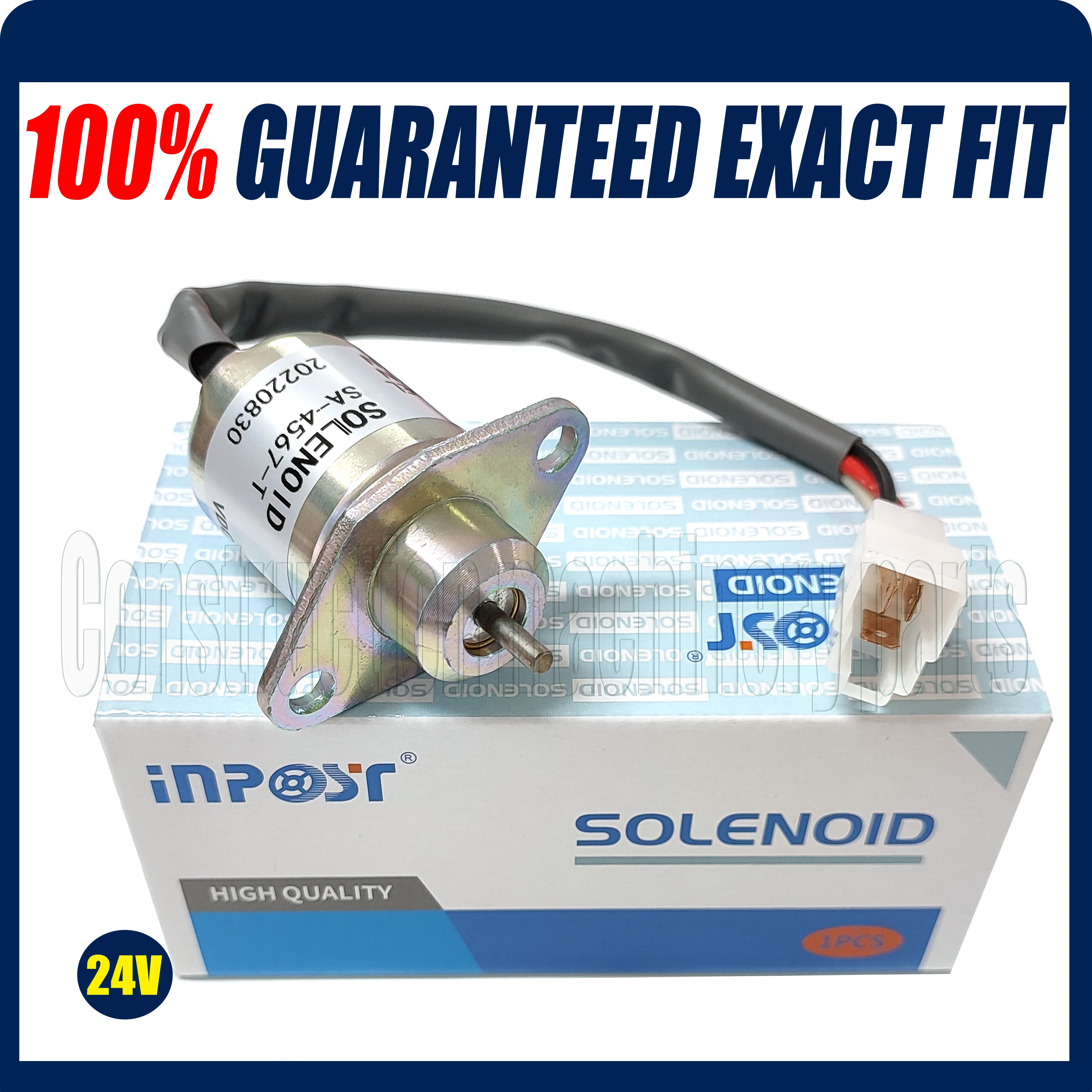 

Top Quality SA-4567-T 1503ES-24A5UC5S 24V Fuel Stop Solenoid For Kubota Super 5 series