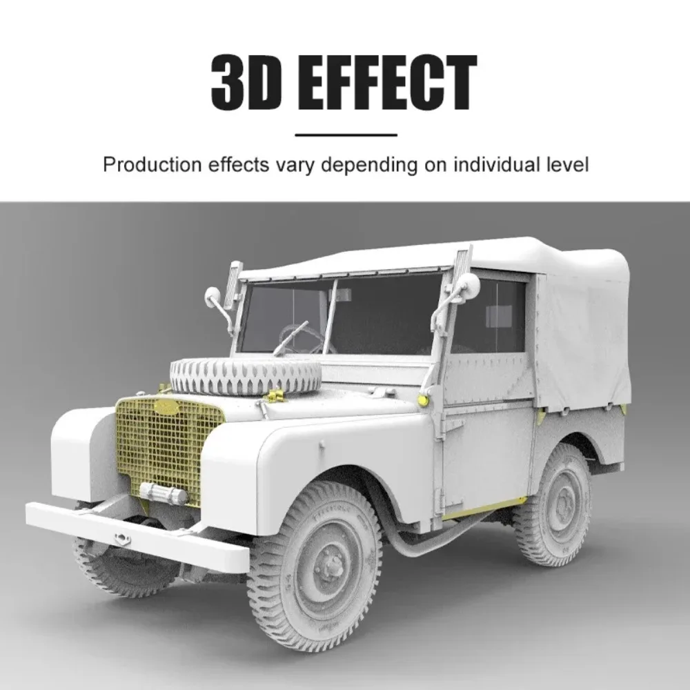 Gecko  plastic model kit 35GM0062  FV18001 Mk. 1 80in 4x4 Utility Vehicle w-Canvas Roof Top (Early Production) 1/35