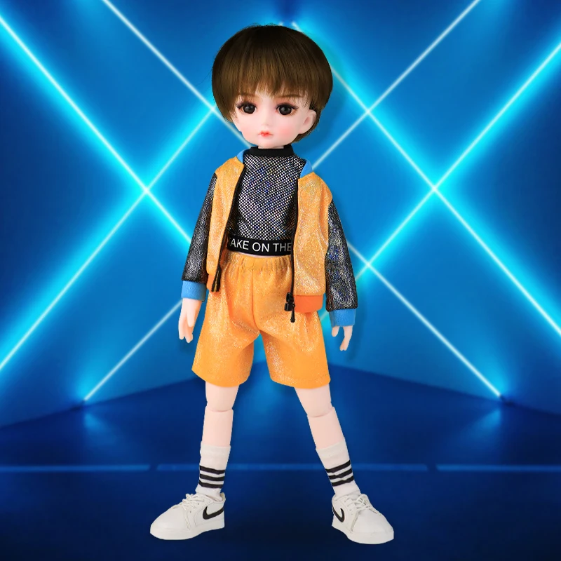 New Street Dance Boys 30cm Bjd Doll 23 Moveable Joints 1/6 bjd DIY Handmade Dolls Kids Toy Girls Doll Toy Giftanime Doll