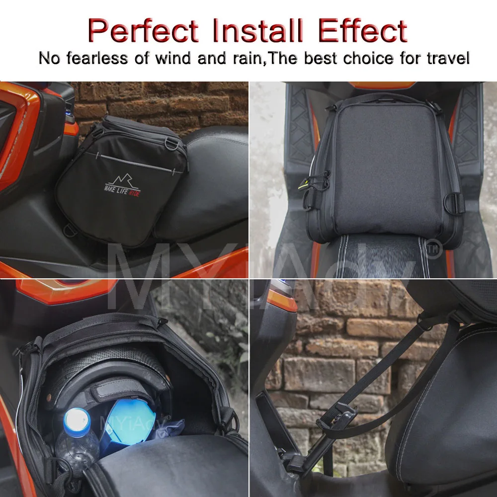 Scooter Serbatoio Tunnel Borsa di Immagazzinaggio Da Viaggio Bisaccia Borsa A Spalla Attrezzi Per Kymco super dink 350 XCITING L300 AK-550 CKD Per KPV150