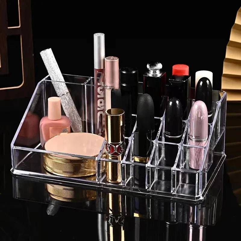 Permanent Makeup Pigment Cups Caps Storage Container Rack Holder Stand 1pcs 16Holes/18Holes Acrylic Tattoo Ink Cup Crystal Box