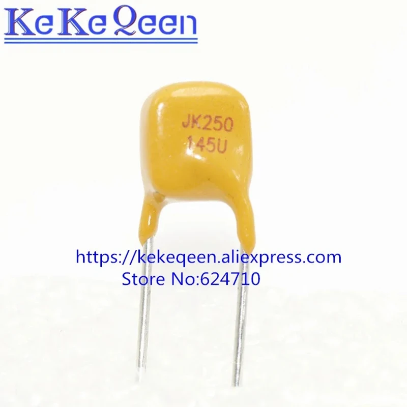 

50Pcs/Lot PPTC JK250-145U Recovery Fuse PPTC JK250 145U 250V 0.145A 145MA PTC Original Authentic