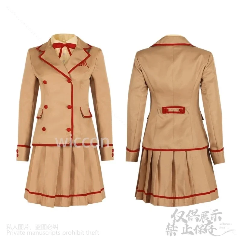 ABC123CosplayAnime Yumeiro Patissiere Cosplay Amano Ichigo Costume Kawaii JK School Uniform Dress Lolita Double Ponyta3'd,5;h.9/ view 5