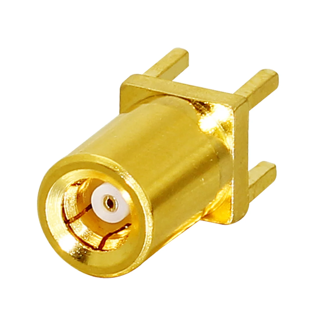 1pc  SMB Female Jack RF Coax Connector PCB  Straight/ Right Angle Type 50Ohm Goldplated  NEW Wholesale