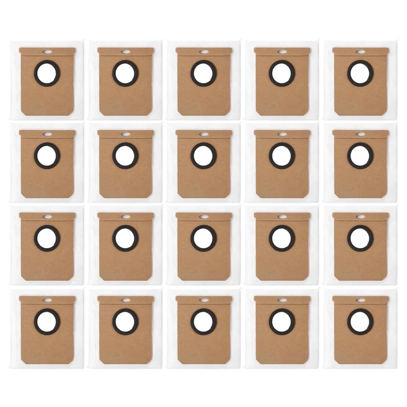 ABUD-استبدال حقيبة فارغة ل Eufy L50 SES L60 SES Haier H9 Plus مكنسة كهربائية التخلص من الأوساخ أكياس الغبار الملحقات