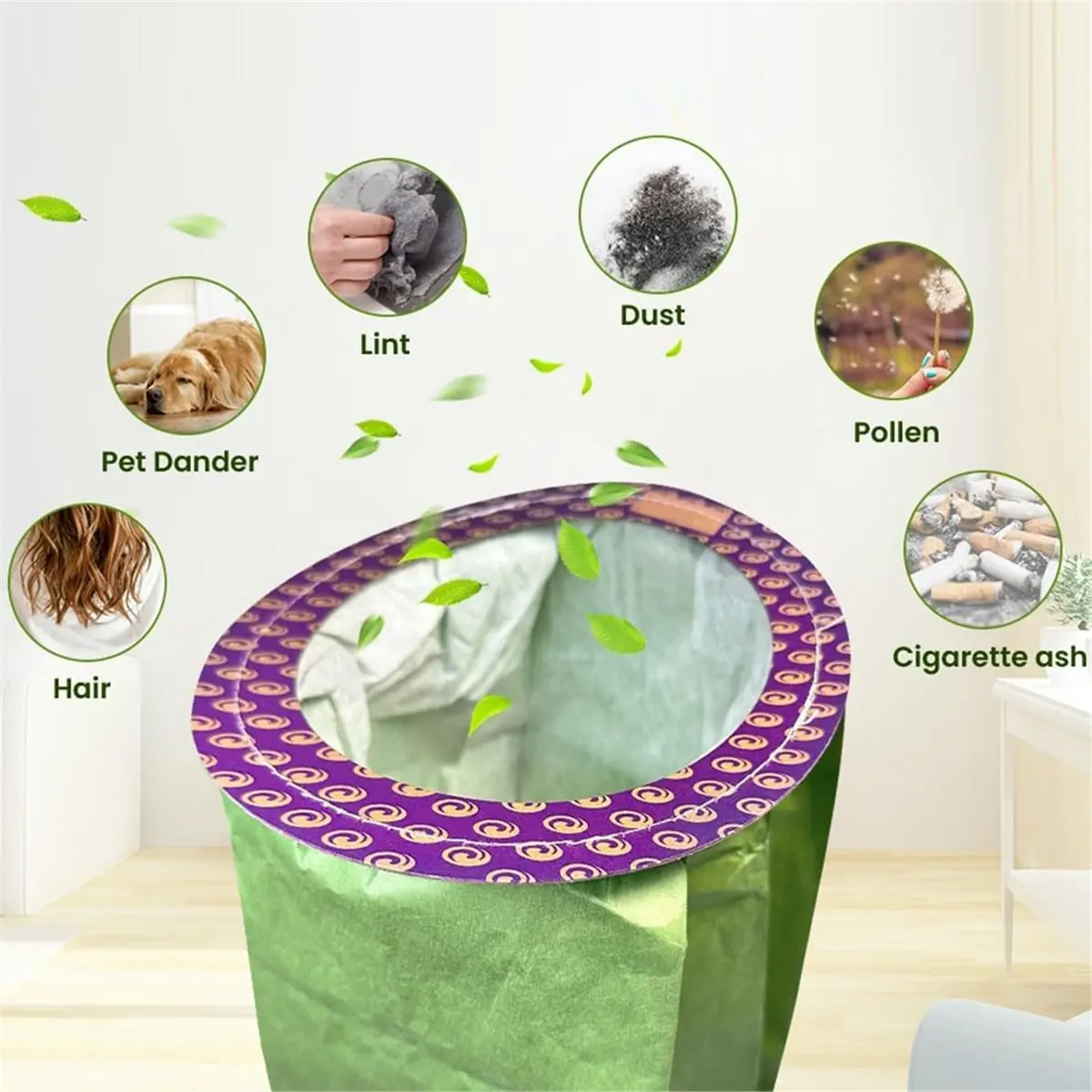 

Homegood 30 шт. 100331 Мешки для пылесоса-рюкзака ProTeam 10 QT, замена детали 100331