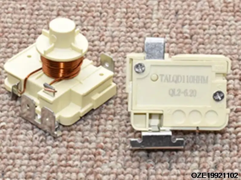 Refrigerator PTC Starter Relay 1PIN/3PINS QL2-4.20/4.50/4.90/6.20 White