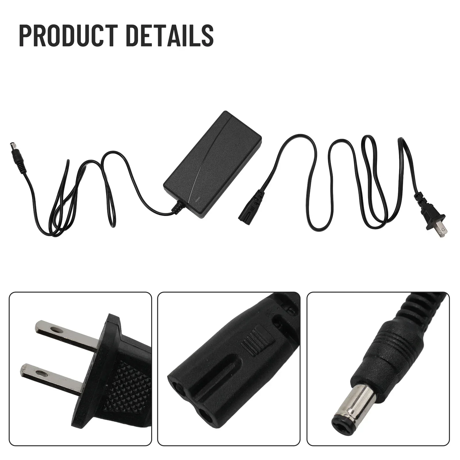 Part Adapter Scooter Battery 2A Power Adapter 42V AC100-240V Accessories Charger For 36V Electric Bike PC High Quality