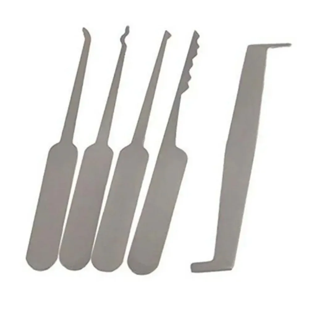 High Quality Practical Locksmith Tools 5 Pieces/Set for Replacing Turning Tools/Single Head Tensile Wrench Tools Multifunctional