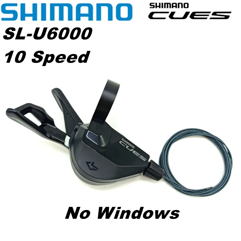 SHIMANO CUES 10S U6000 MTB 1X10 Speed Groupset 10V Shifter Derailleur 10S 11-48T Cassette K7 4kit Original Bike Parts