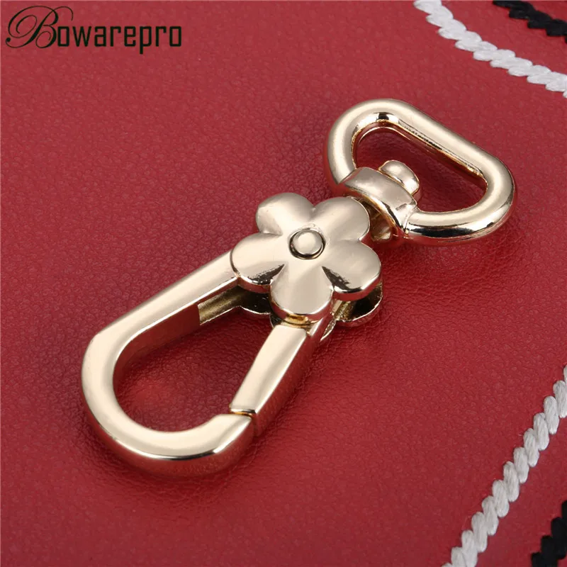 Bag DIY Accessories Handbag Clasps Handle Flower Lobster Metal Clasps Swivel Trigger Clips Snap Hooks Buckles Key Rings Keychain