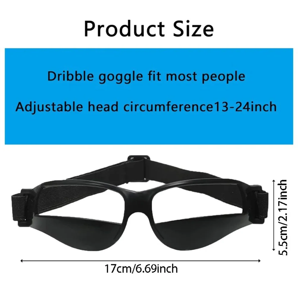 Dribbling Goggles Basketball Training Aid Dribbling Glasses With Headband Professional Team Equipment For Women Men Teenagers