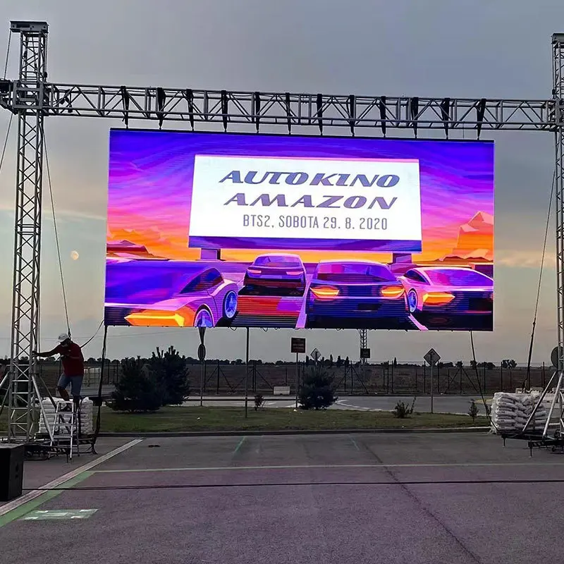 Custom High Resolution P3.91 Waterproof Outdoor Rental LED Display Screen