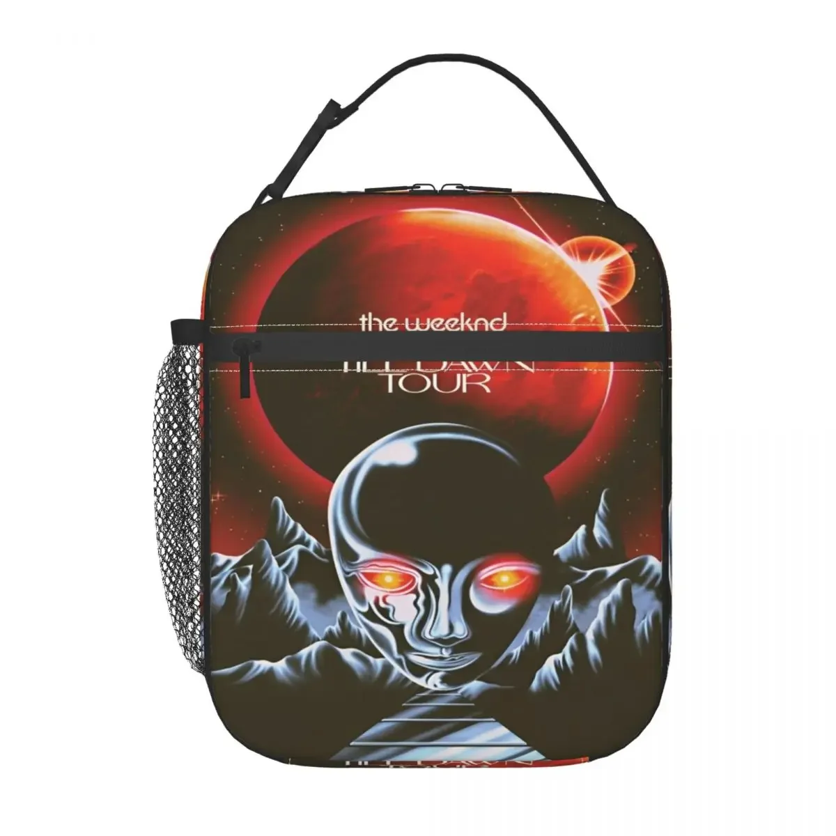 THE WEEKND After Hours Till Dawn Tour Thermal Insulated Lunch Bag for Travel Portable Food Bag Container Thermal Lunch Box