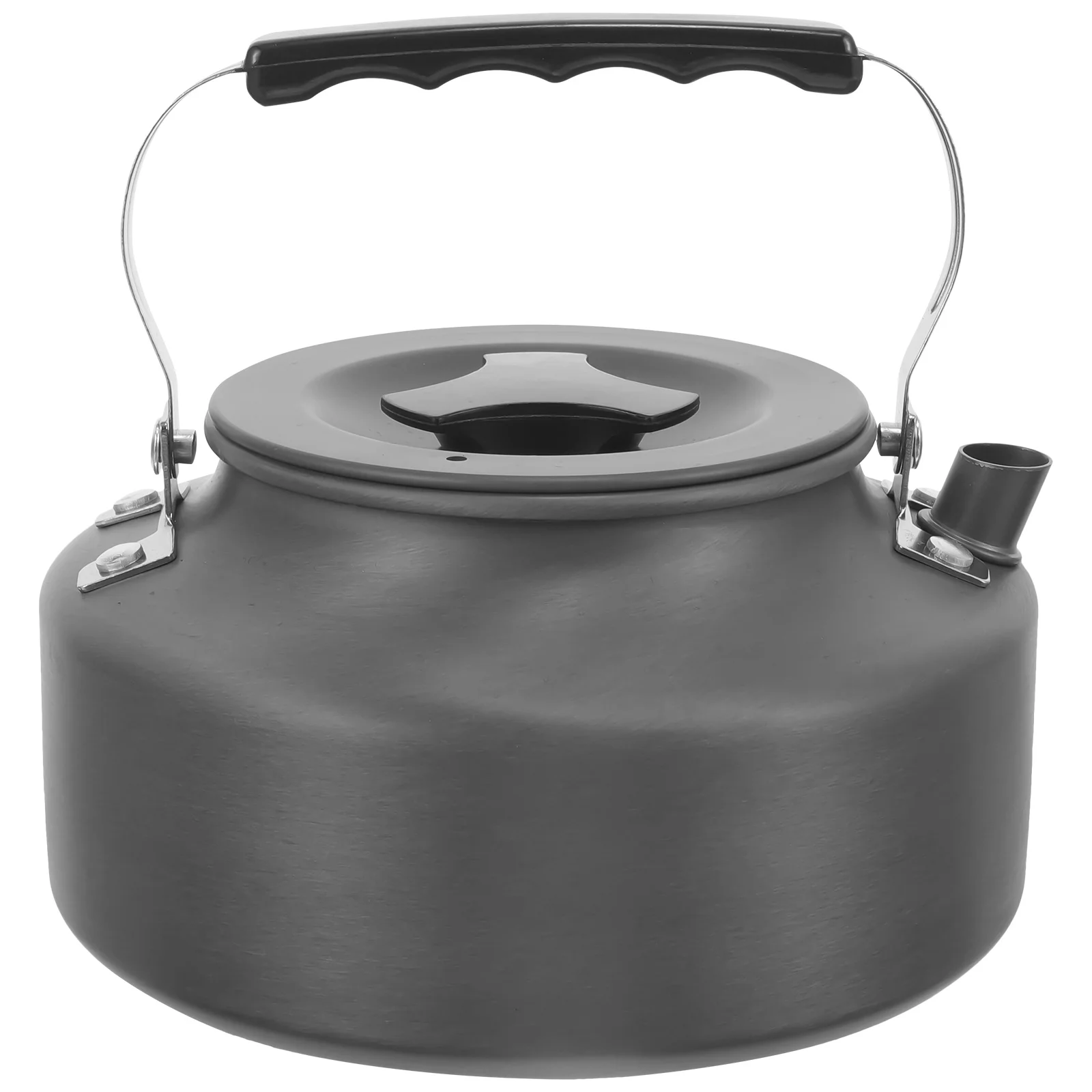 

Portable Stovetop Camping Kettle Aluminum Oxide Water Pot Boiling Kettle Outdoor Tea Pot Durable Soft Mom Palm Cup