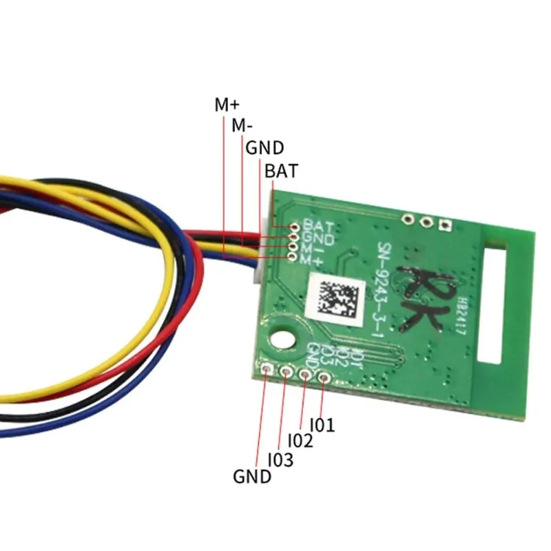 

4.5-10VDC BLE5.0 Smart Lock Module, Embedded Remote Controller for Access Systems with Gateway Support