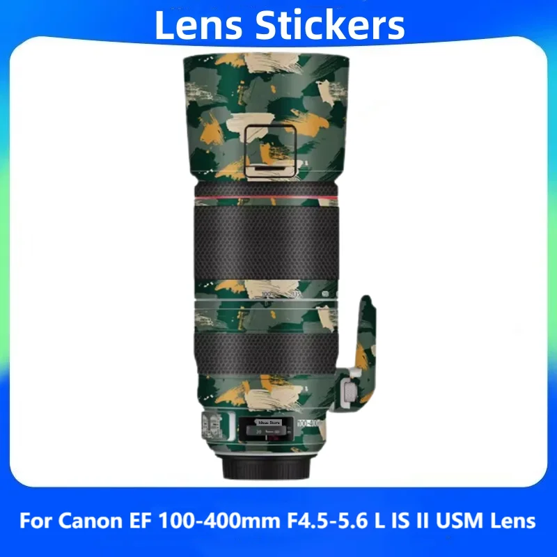 

Для Canon EF 100-400 мм F4.5-5.6 L IS II USM наклейка на объектив камеры с защитой от царапин, защитная пленка, защитная пленка для тела, кожный чехол