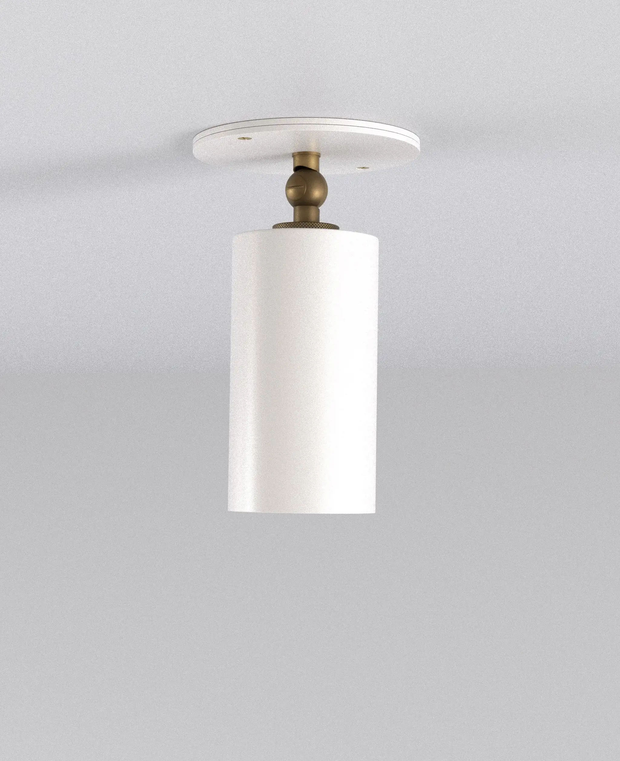 Moderne minimalistische zwarte plafondlampen 360° °   Draaibare opbouw wandrail plafondverlichting gouden cilinder naar beneden spotlight