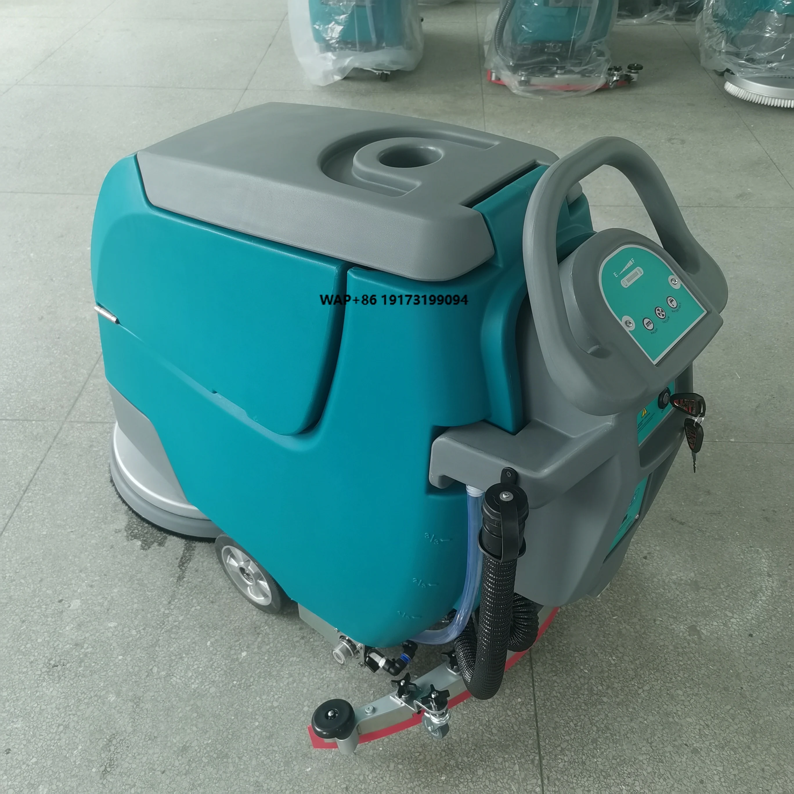 Highly Efficient Electric 24V 500W Handheld Floor Cleaning Machine Walk-Behind Sweeper Side Brush Pump Home Use Condition
