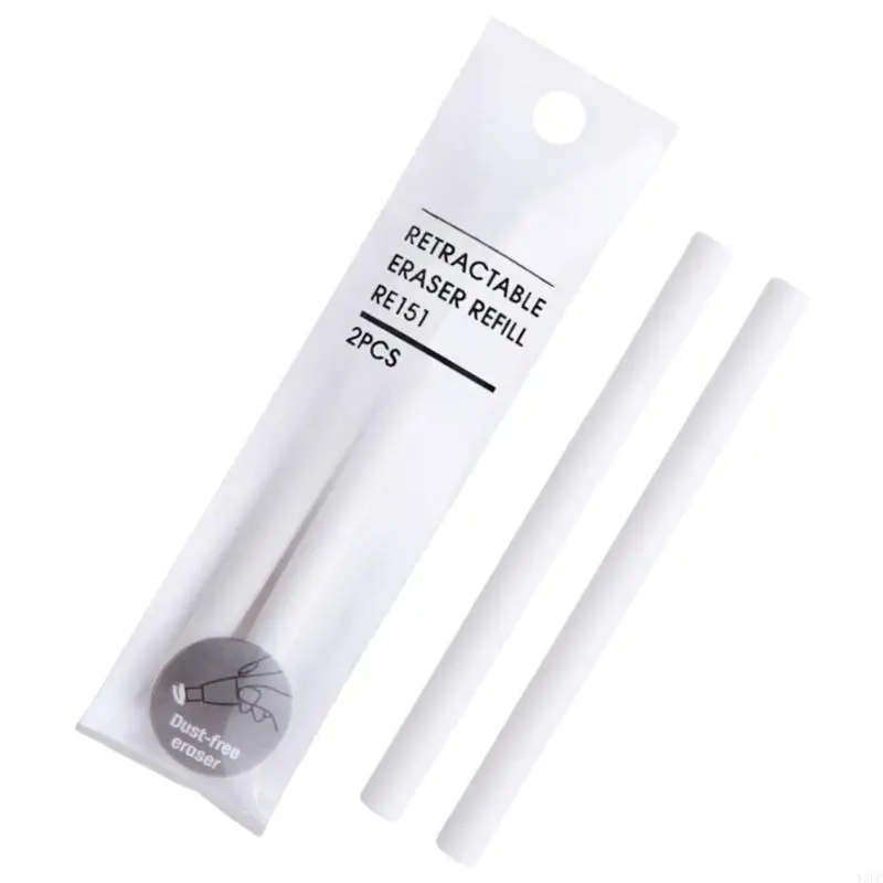 Pen Retractable Eraser Easy Erasing Rubber Pencil Eraser OR Eraser Refills for Kid Student Adult Writing Drawing