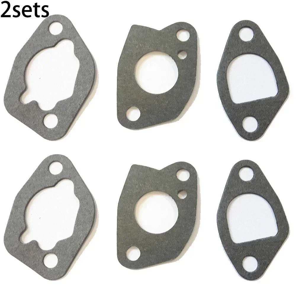 2 Sets Carburetor Carb Gaskets For Honda GX160 GX168 GX200 Engines 16212-ZH7-800 Accessories Carbon Fiber Gasket For Engin