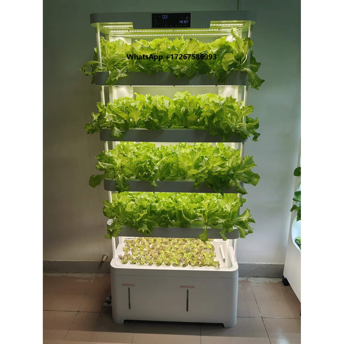 Vertical Farming Hydroponic Indoor Garden Smart Home 5 Layer Grow System Vegetable Growing Machine
