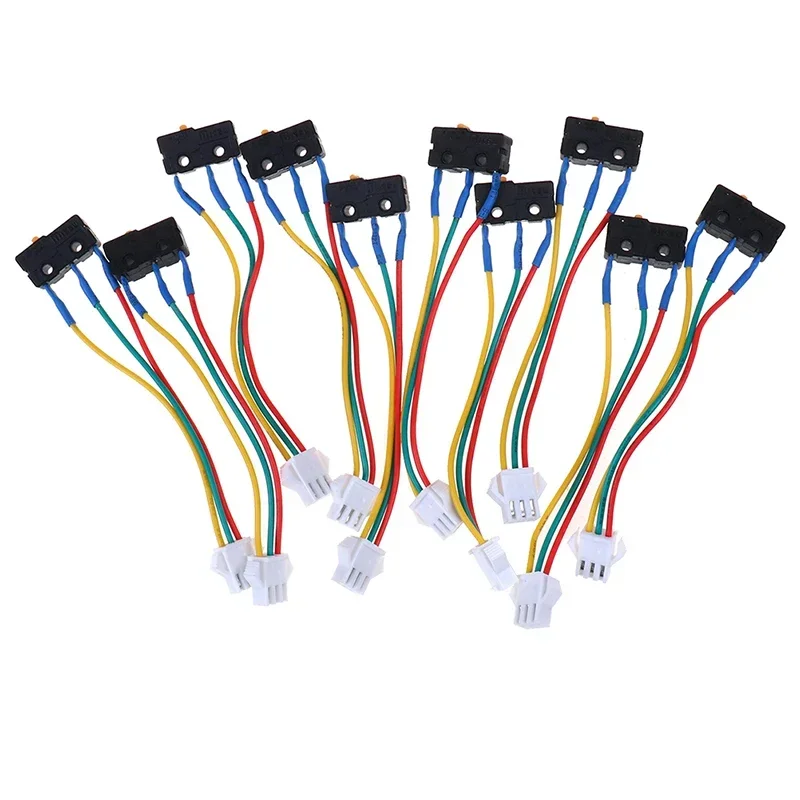 10pcs aquecedor de água a gás micro interruptor três fios pequeno controle liga-desliga