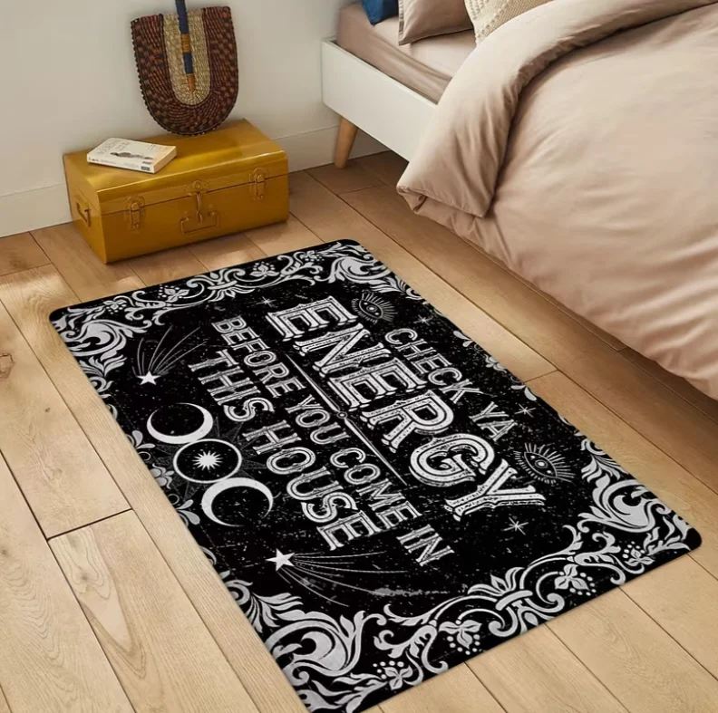 Oil-Proof Doormat, Anti-Fatigue Kitchen Carpet, Quick-Dry Throw Rug, for Living Room Bedroom Indoors Outdoors High Traffic Area