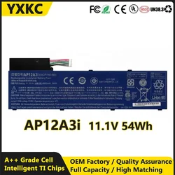 YXKC ACER laptop battery factory price AP12A3i 14.1V 4850mAh for ACER Aspire M3 M5 M3-481TG M3-581TG M5-481TG Batteries
