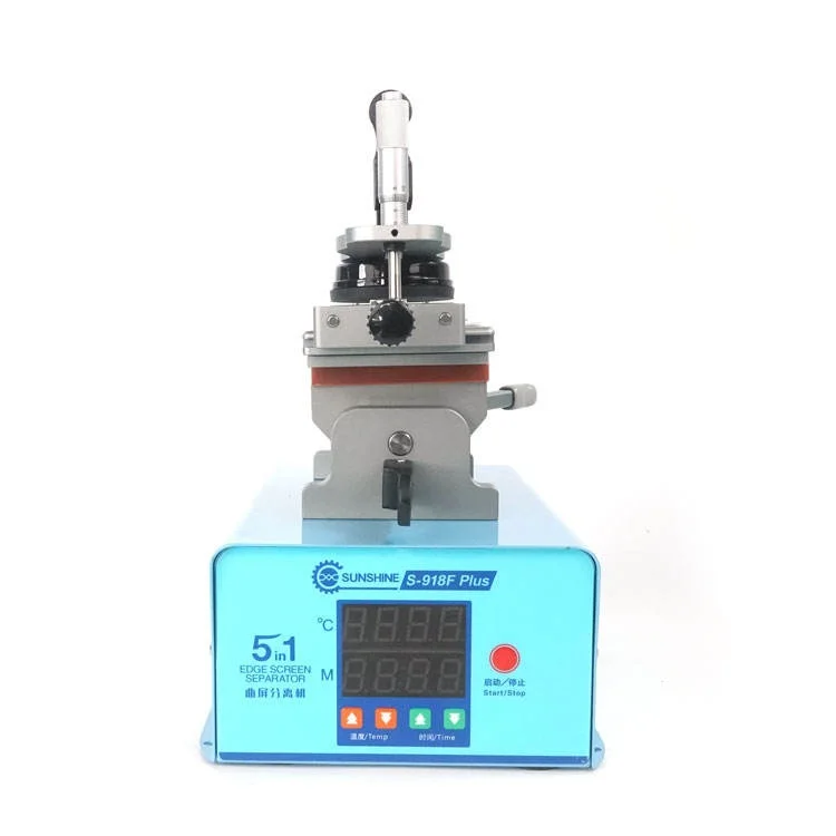 

SUNSHINE S-918F PLUS 5 in 1 Edge Screen Separator Machine for Curved Screen and Straight Screen Mobile Phone Repair Glue Remover