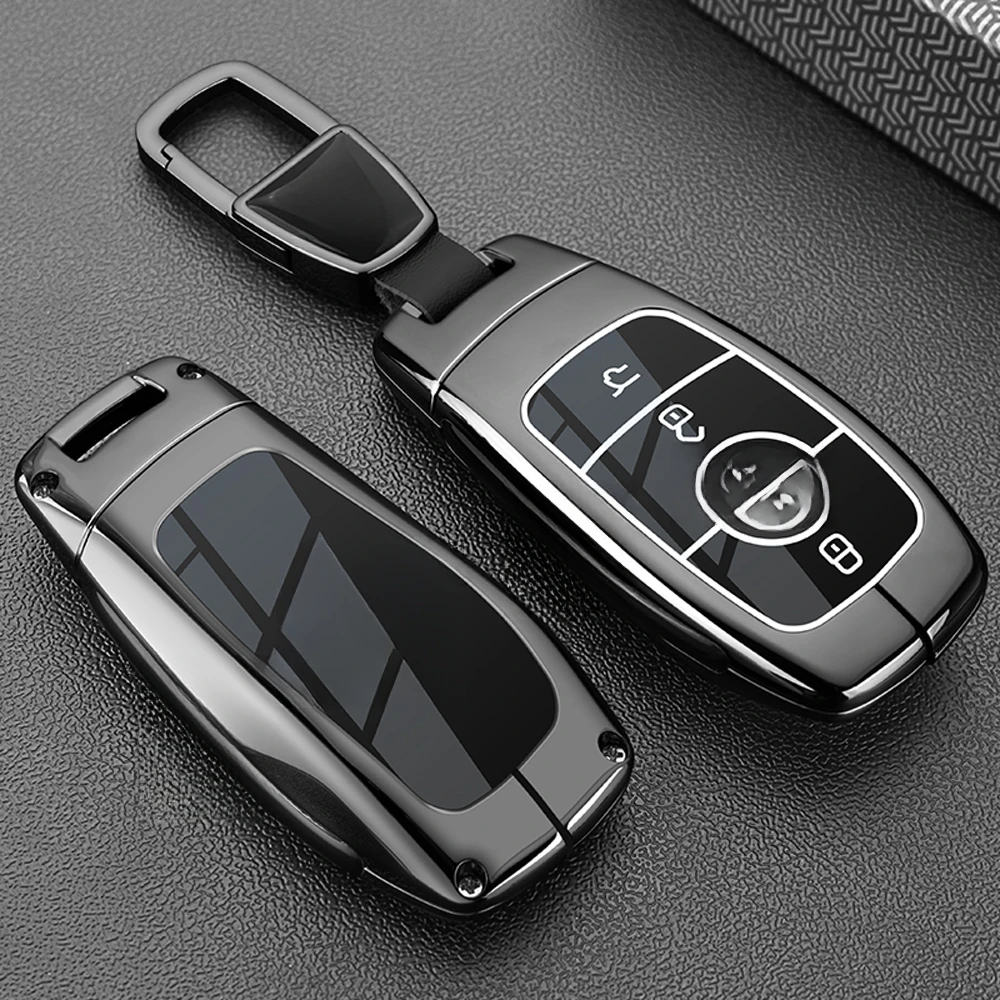 

For Mercedes Benz Car Key Case Cover Shell for C E S Class GLC W206 W223 W214 E300 C260 C300 S450 S500 S400 Fob Accessories
