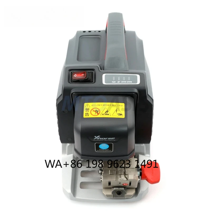 12V 80W Portable CNC Automatic Key Cutting Machine Car Key Duplicator Locksmith Professional Workshop Tool
