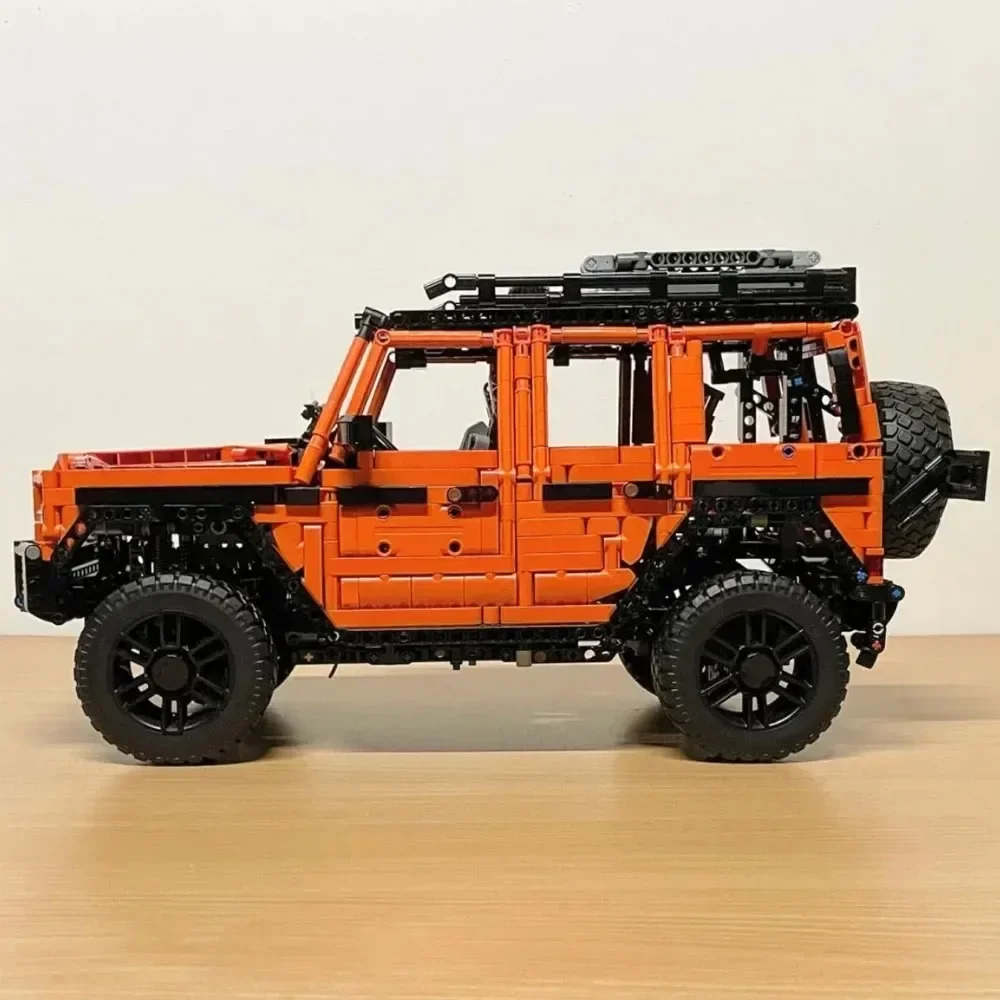 2891 قطعة جديد 42177 G 500 خط احترافي على الطرق الوعرة نموذج سيارة للأطفال هدايا الديكور